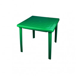 Стол квадратный (800х800х740)(зеленый)